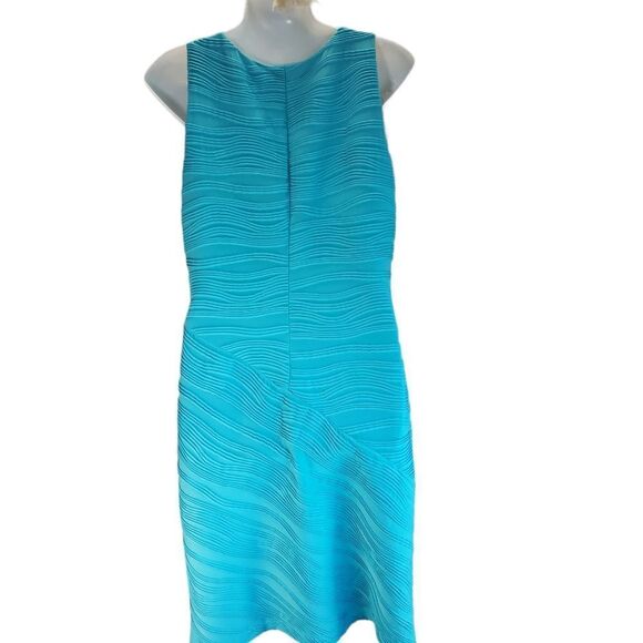 RONNI NICOLE textured stripe sheath dress 10 - Picture 2 of 5